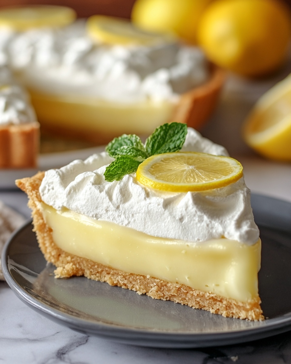 No-Bake Lemonade Pie Recipe - Recipe Image