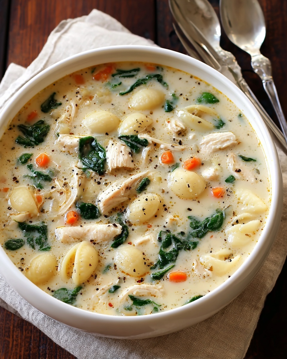 Olive Garden Chicken Gnocchi Soup Recipe - Recipe Image