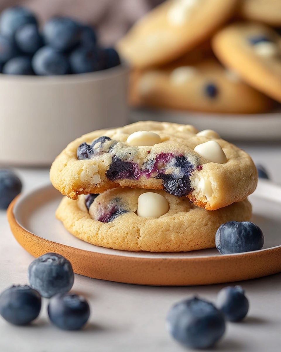 Blueberry White Chocolate Chip Cookies: The Ultimate Recipe - Recipe Image