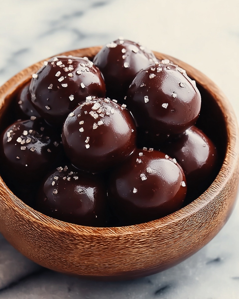 Chocolate Peanut Butter Balls Recipe - Recipe Image