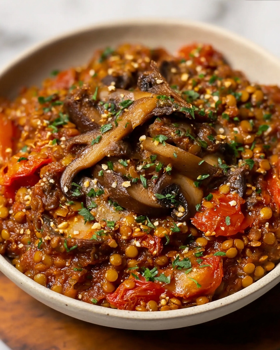 Lentil and Mushroom Bolognese Recipe - Recipe Image