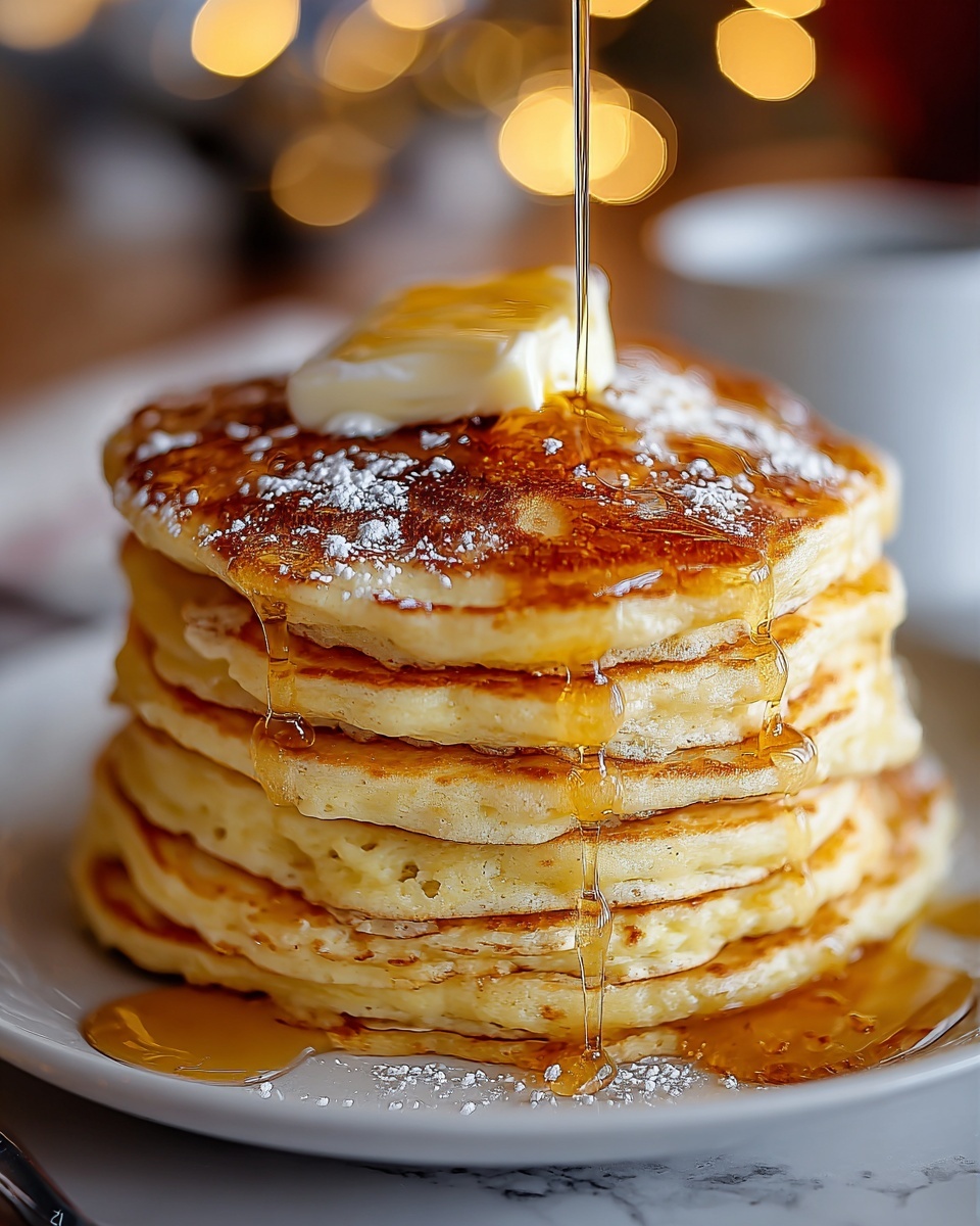 Homemade Fluffy Pancakes Recipe - Recipe Image