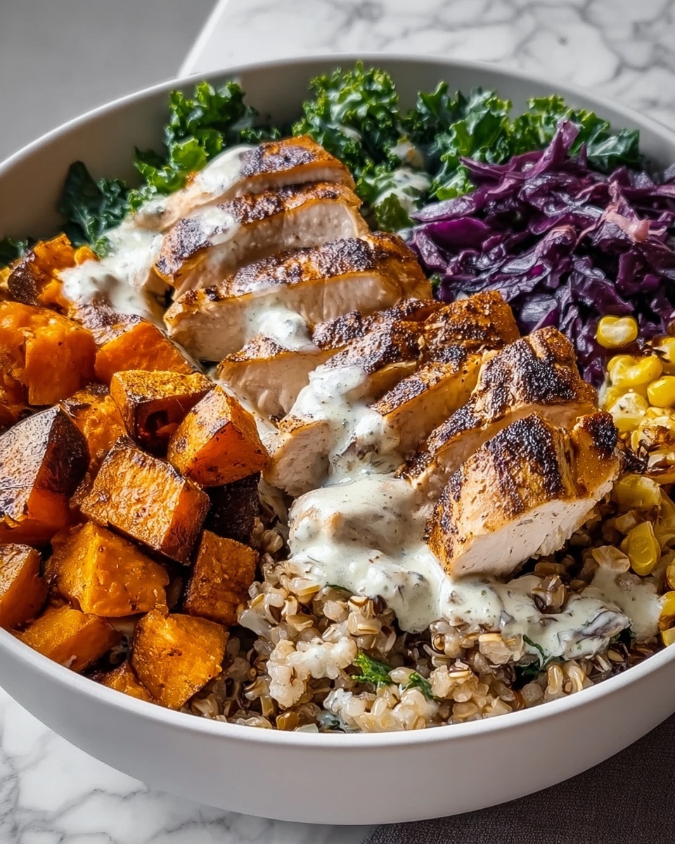 Blackened Chicken and Sweet Potato Bowls Recipe - Recipe Image