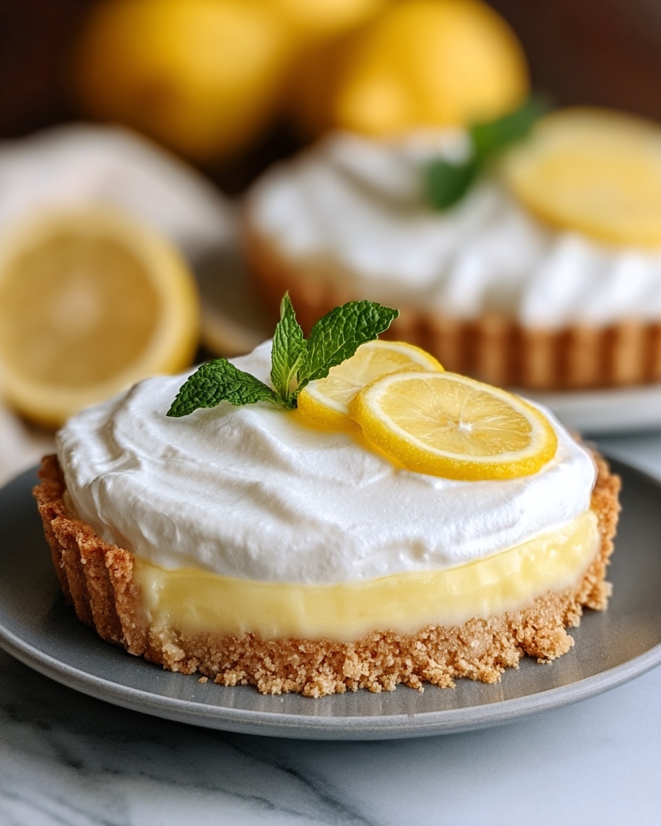 No-Bake Lemonade Pie Recipe - Recipe Image