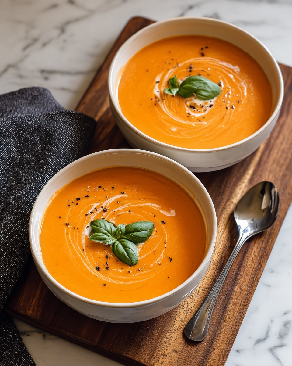 Classic Tomato Soup (Lightened Up!) Recipe - Recipe Image